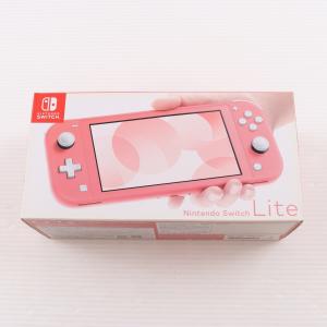 『中古即納』{Switch} (本体)(未使用) Nintendo Switch Lite(ニンテンドースイッチライト) コーラル 任天堂(HDH-S-PAZAA)(20200320)