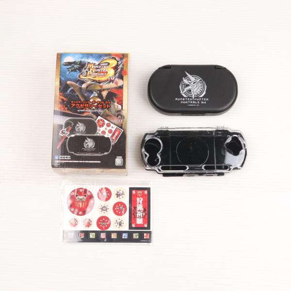 『中古即納』{ACC}{PSP} モンスターハンターポータブル 3rd アクセサリーセット for ...