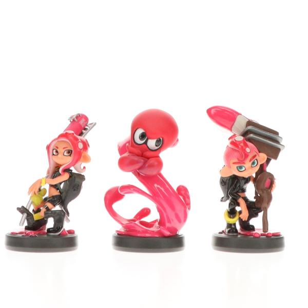 『中古即納』{ACC}{Switch} amiibo(アミーボ) トリプルセット(タコガール/タコ/...