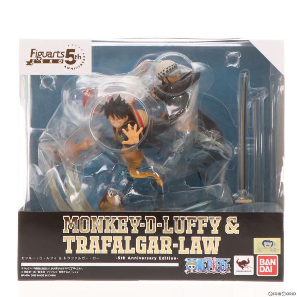 『中古即納』{FIG}フィギュアーツZERO モンキー・D・ルフィ＆トラファルガー・ロー -5th ...