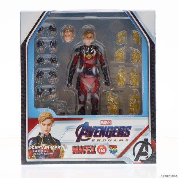 『中古即納』{FIG}マフェックス No.163 MAFEX CAPTAIN MARVEL(Endg...