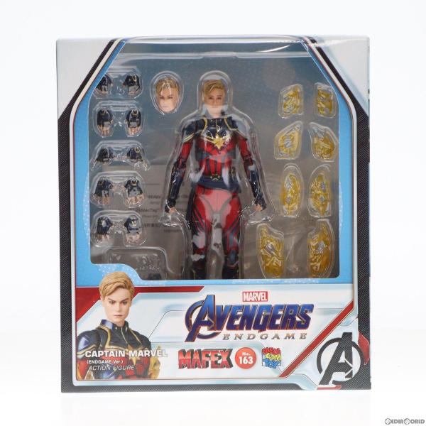 『中古即納』{FIG}マフェックス No.163 MAFEX CAPTAIN MARVEL(Endg...