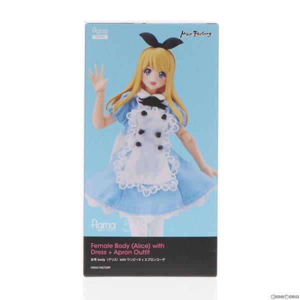 『中古即納』{FIG}figma(フィグマ) 598 女性body(アリス)withワンピース+エプ...