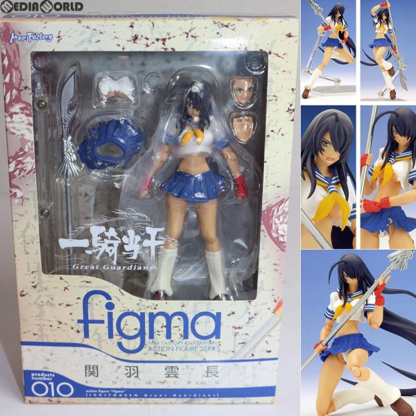 『中古即納』{FIG}figma(フィグマ) 010 関羽雲長(かんううんちょう) 一騎当千 Gre...