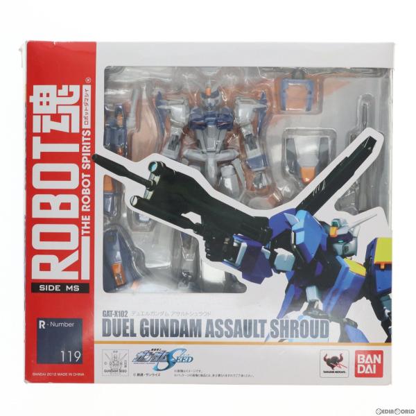 『中古即納』{FIG}ROBOT魂(SIDE MS) デュエルガンダム(アサルトシュラウド) 機動戦...