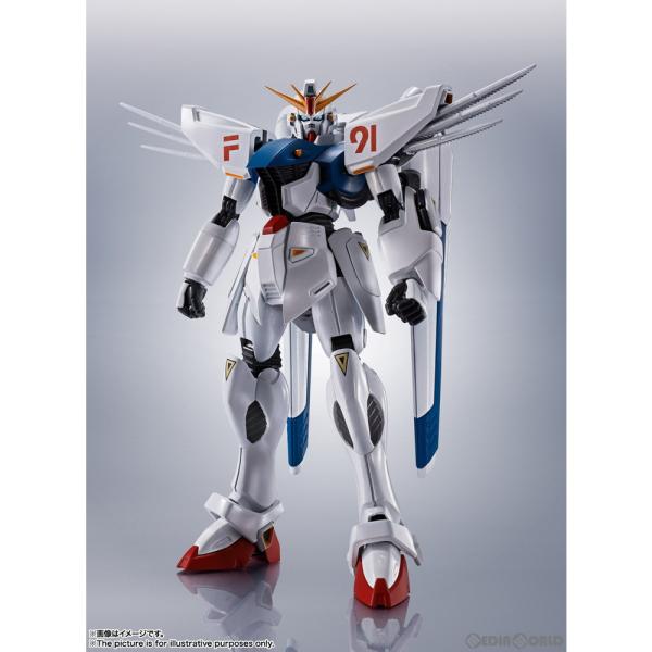 『中古即納』{FIG}ROBOT魂(SIDE MS) ガンダムF91 EVOLUTION-SPEC ...