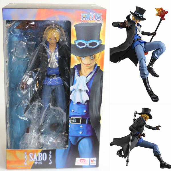 『中古即納』{FIG}(再販)ヴァリアブルアクションヒーローズ サボ ONE PIECE(ワンピース...