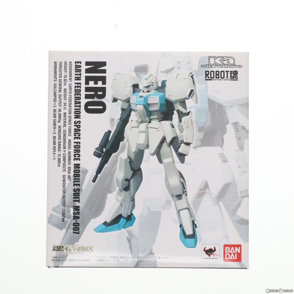 『中古即納』{FIG}魂ウェブ商店限定 ROBOT魂(SIDE MS) ネロ ガンダム・センチネル ...