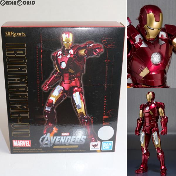 『中古即納』{FIG} 魂ウェブ商店限定 S.H.Figuarts(フィギュアーツ) アイアンマン ...