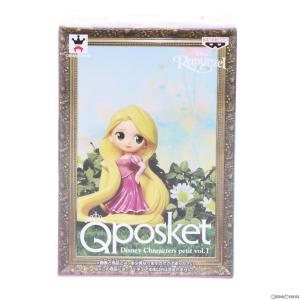 『中古即納』{FIG}ラプンツェル Q posket Disney Characters petit vol.1 塔の上のラプンツェル フィギュア プライズ(37367) バンプレスト(20170511)｜mediaworld-plus