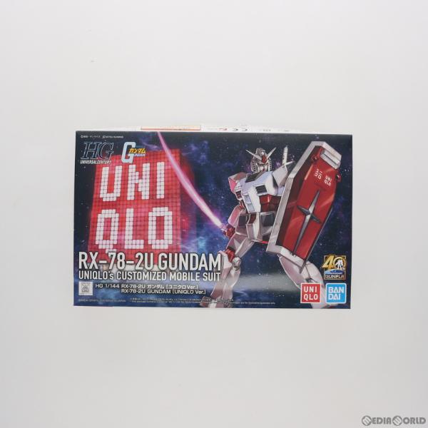 『中古即納』{PTM}HG 1/144 RX-78-2U ガンダム ユニクロVer. ユニクロ UT...