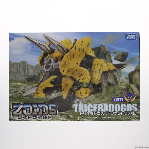 『中古即納』{PTM}ZW11 トリケラドゴス(トリケラトプス種) ZOIDS ゾイドワイルド プラ...