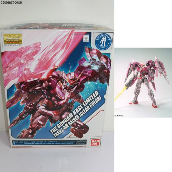 『中古即納』{PTM}ガンダムベース限定 MG 1/100 トランザムライザー クリアカラー 機動戦...