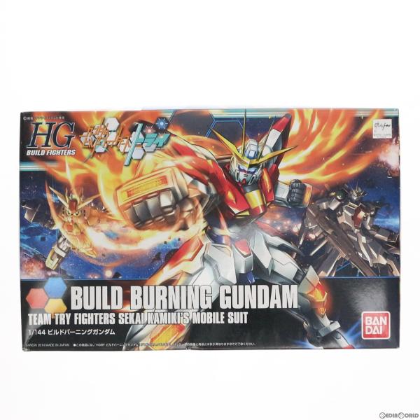 『中古即納』{PTM}HGBF 1/144 ビルドバーニングガンダム ガンダムビルドファイターズトラ...