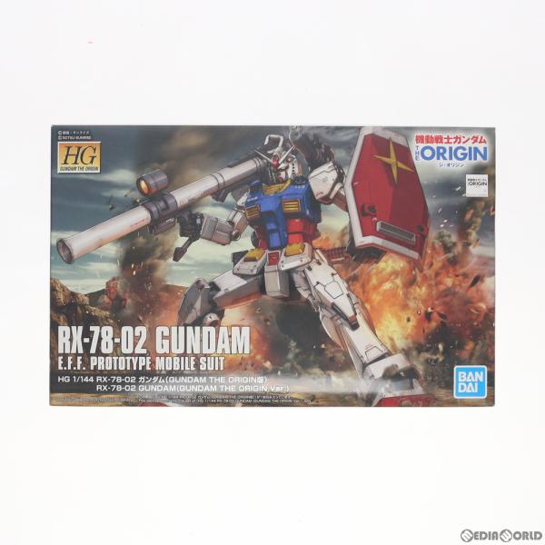 『中古即納』{PTM}HG 1/144 RX-78-02 ガンダム(GUNDAM THE ORIGI...