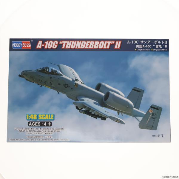 『中古即納』{PTM}エアクラフトシリーズ 1/48 A-10C サンダーボルトII プラモデル(8...