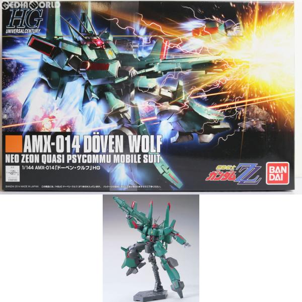 『中古即納』{PTM}HGUC 1/144 ドーベン・ウルフ 機動戦士ガンダムZZ(ダブルゼータ) ...