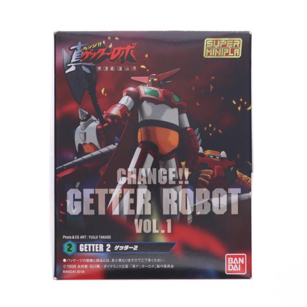 『中古即納』{PTM} (単品)(食玩) 2.ゲッター2 スーパーミニプラ 真(チェンジ!!)ゲッタ...