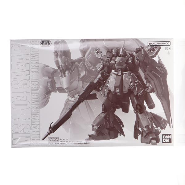 『中古即納』{PTM} イベント限定 MG 1/100 サザビー Ver.Ka[メカニカルクリア] ...