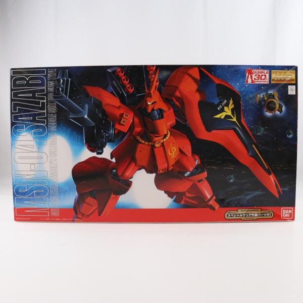 『中古即納』{PTM} MG 1/100 MSN-04 サザビー スペシャルクリア外装パーツ付 ガン...