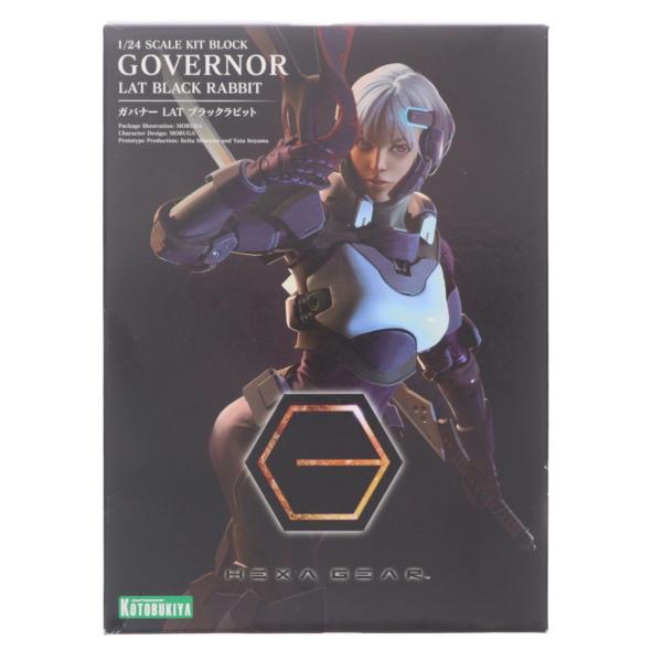 『中古即納』{PTM} ヘキサギア 1/24 ガバナー LAT ブラックラビット プラモデル(HG0...