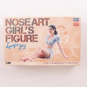 『中古即納』{PTM} 1/20 ノーズアート ガールズ フィギュア リーロイズ ジョイ レジンキャストキット&B-25H用デカール アクセサリ ハセガワ(20200122)