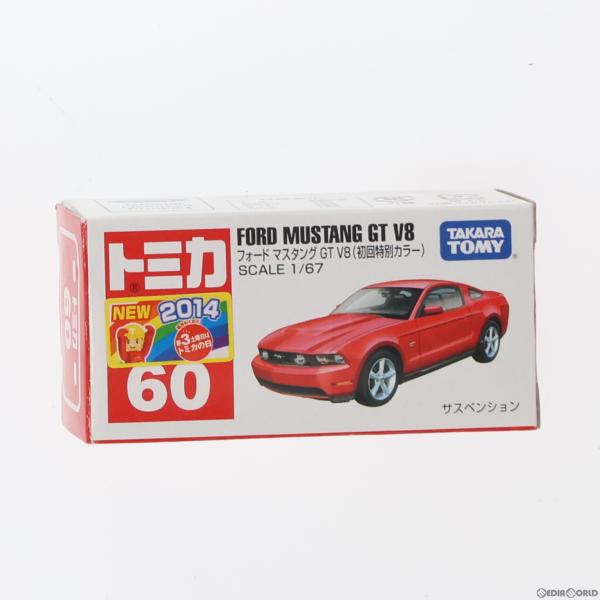 『中古即納』{MDL}トミカ No.60 フォード マスタング GT V8 初回特別カラー(レッド)...