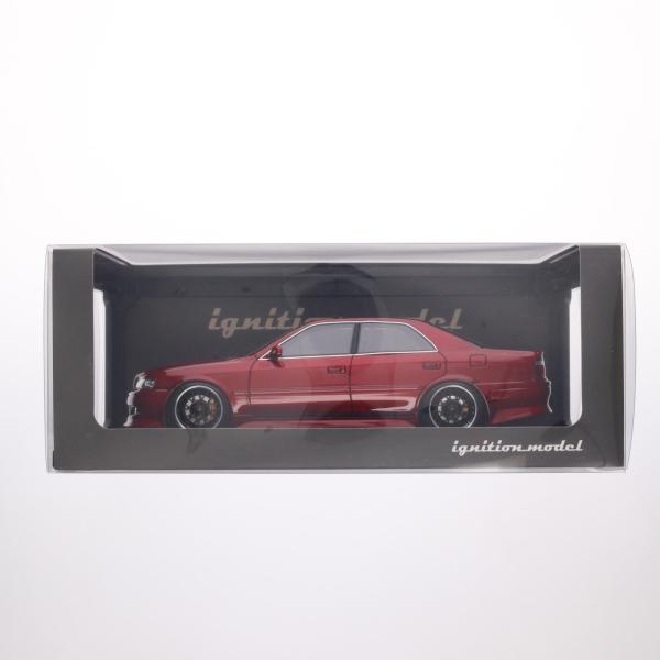 『中古即納』{MDL} 1/18 VERTEX JZX100 Chaser(レッドメタリック) 完成...