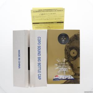 『中古即納』{TOY}C-3PO サウンドビッグボトルキャップ STAR WARS 2000 CEL...