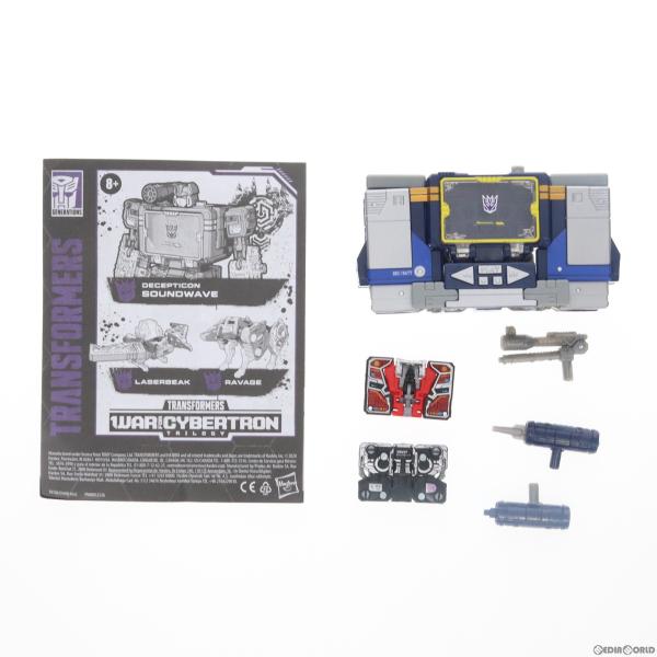 『中古即納』{TOY}トランスフォーマー ウォーフォーサイバトロン WFC-14 サウンドウェーブ ...