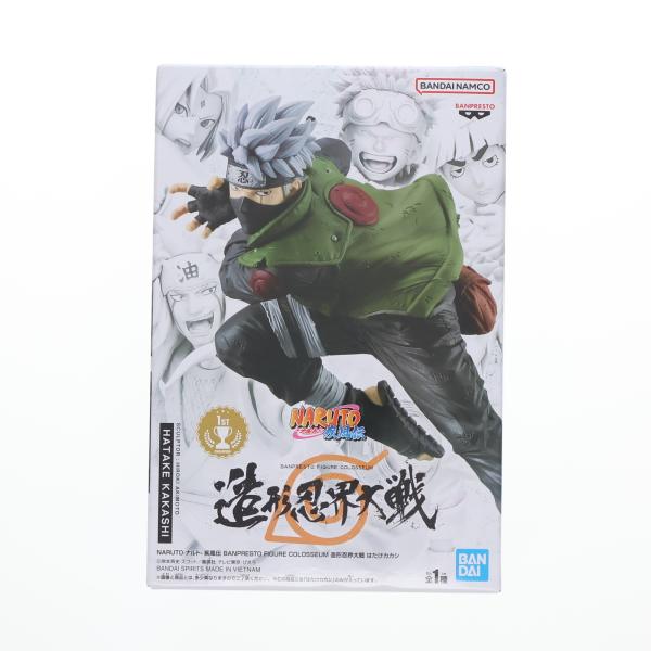 『中古即納』{FIG} はたけカカシ NARUTO-ナルト- 疾風伝 BANPRESTO FIGUR...