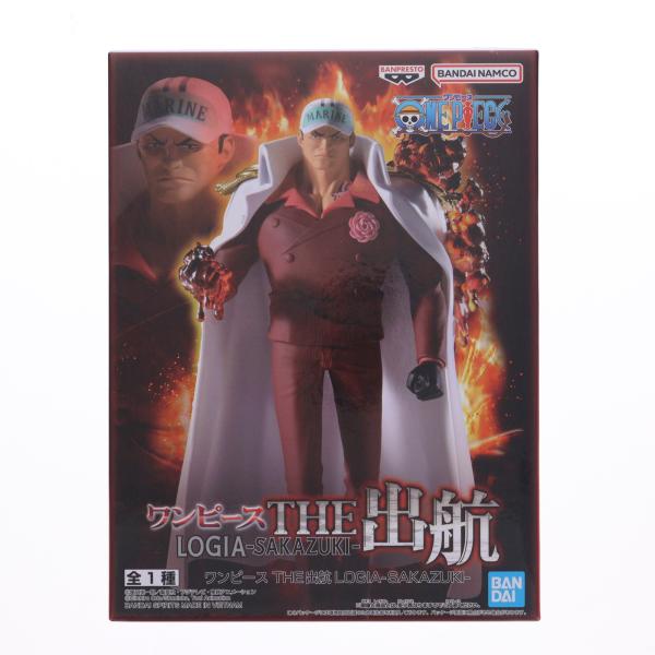 『中古即納』{FIG} サカズキ(赤犬) ワンピース THE出航 LOGIA-SAKAZUKI- O...