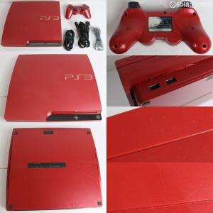 『中古即納』{訳あり}{本体}{PS3}プレイステーション3 PlayStation3 HDD320GB スカーレット・レッド(CECH-3000BSR)(20111117)