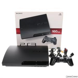 『中古即納』{訳あり}{本体}{PS3}プレイステーション3 PlayStation3 HDD160GB チャコール・ブラック(CECH-3000A)(20110709)