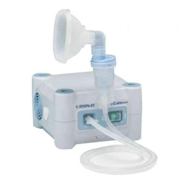 【ネブライザー】ミリコンCube　KN-80S　本体セット 卓上型ジェット式　吸入器