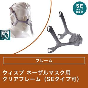 ウィスプ ネーザルマスク用 クリアフレーム（SE可） 【フィリップス PHILIPS】CPAP（ シーパップ）｜メディカルMYT