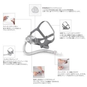 ウィザード510ネーザルマスク 3D構造のヘッ...の詳細画像1