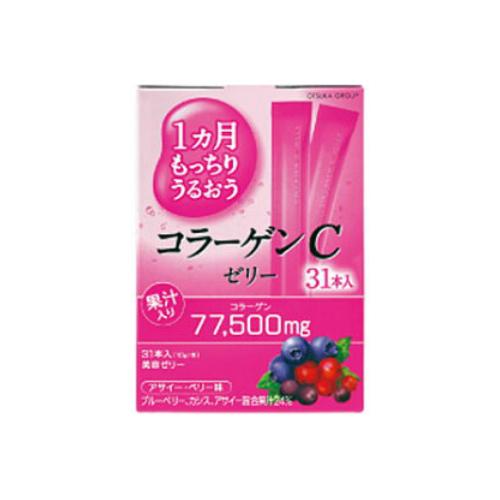 アース製薬 1カ月もっちりうるおう コラーゲンCゼリー 10g×31本入☆ 7つの美感成分配合！　コ...