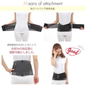 腰痛ベルト 腰痛コルセット オール メッシュ ...の詳細画像3
