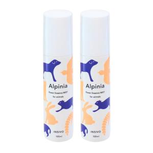 アルピニア ミスト スプレー 犬 猫 月桃 スキンケア 胆泥 口臭 100ml 2本セット メディネクス