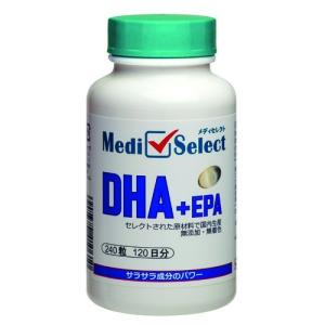 メディセレクト　DHA+EPA 240粒（120日分）【お徳用】｜mediselect
