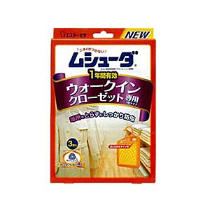 エステー ムシューダ　１年防虫　ウォークインクローゼット ３個×２個セット ☆日用品※お取り寄せ商品｜medistock