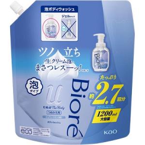 花王 ビオレu ザボディ 泡タイプ ピュアリーサボンの香り つめかえ用 1200ml ※お取り寄せ商品｜medistock