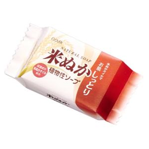 クロバーコーポレーション ナチュラルソープ 米ぬか CNT-K1P 80g