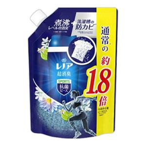 なんと！あの【P＆G】レノア 超消臭 抗菌ビーズ スポーツ クールリフレッシュの香り つめかえ用 特大サイズ 760mL が、「この価格！？」