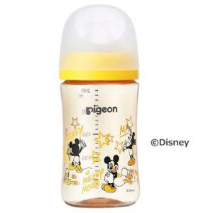 ピジョン 母乳実感 哺乳びん プラスチック Disney 240ml 1個 ※お取り寄せ商品｜medistock