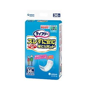 毎日ポイント５倍 ユニ・チャーム ライフリー　ズレずに安心紙パンツ専用尿とりパッド　36枚☆☆お取り寄せ商品｜medistock