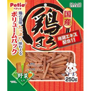 【ペティオ】鶏まろ 野菜入り 250g ☆ペット用品 ※お取り寄せ商品【賞味期限：3ヵ月以上】｜medistock