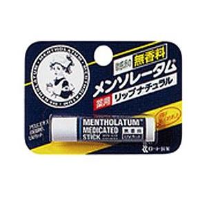 ロート製薬 メンソレータム 薬用リップナチュラル 4.5g｜medistock