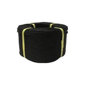 ユタカ ロープ PEロープ巻物 3φ×200m ブラック PE74